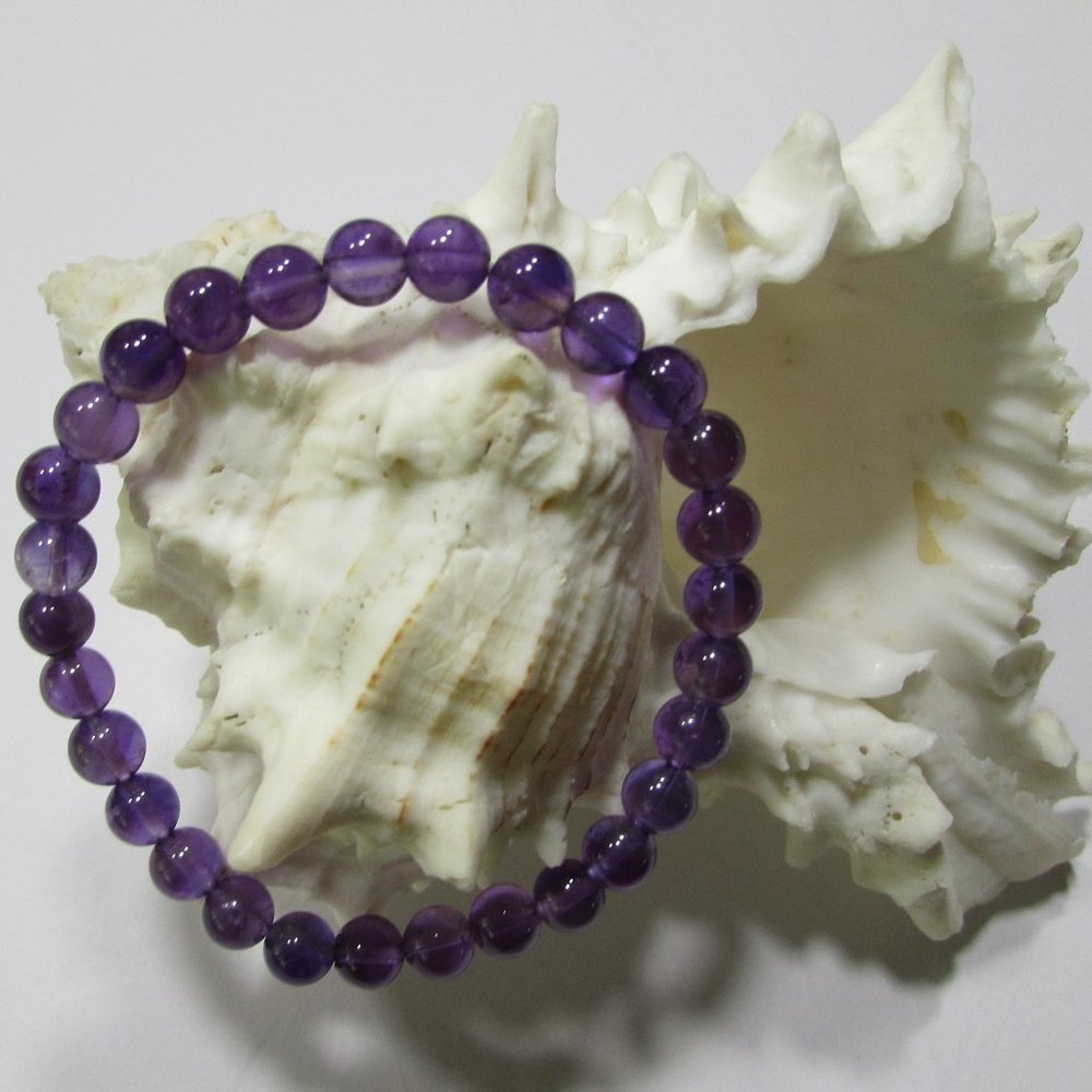 Natural Amethyst Gemstone Bracelet
